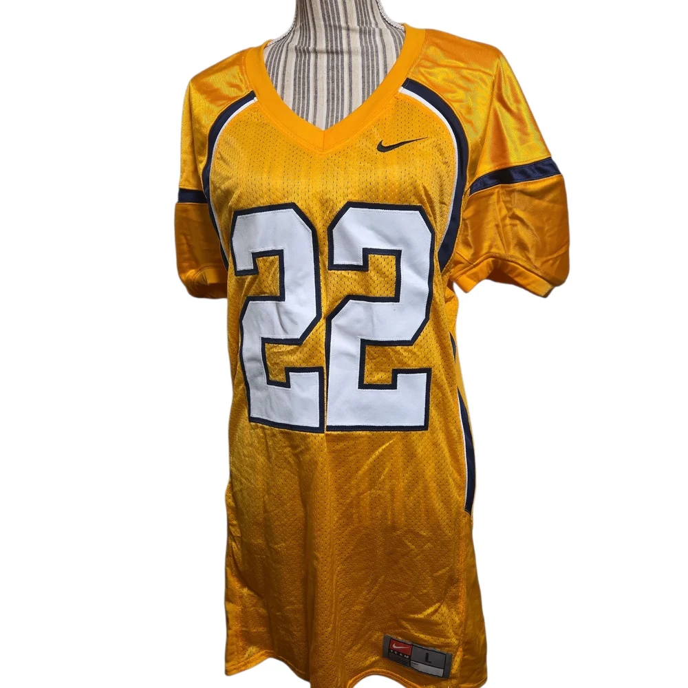 Nike Gold Football Jersey - Picture 1 of 5